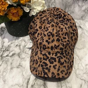 NWT Jcrew leopard hat